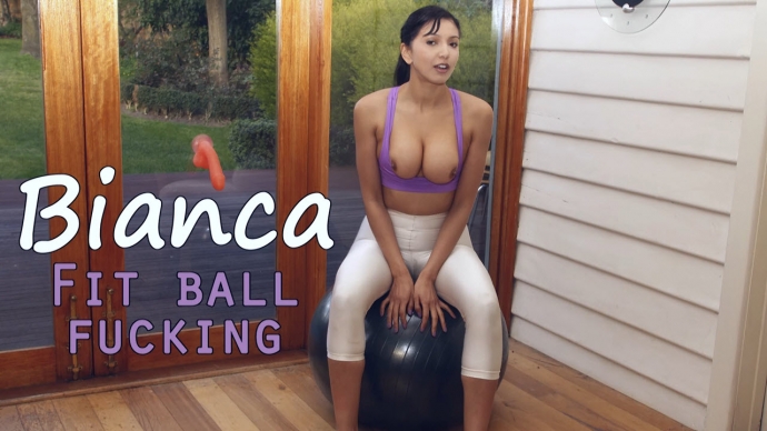 GirlsOutWest Bianca Fit Ball Fucking - 21 August 2014 (1080p)