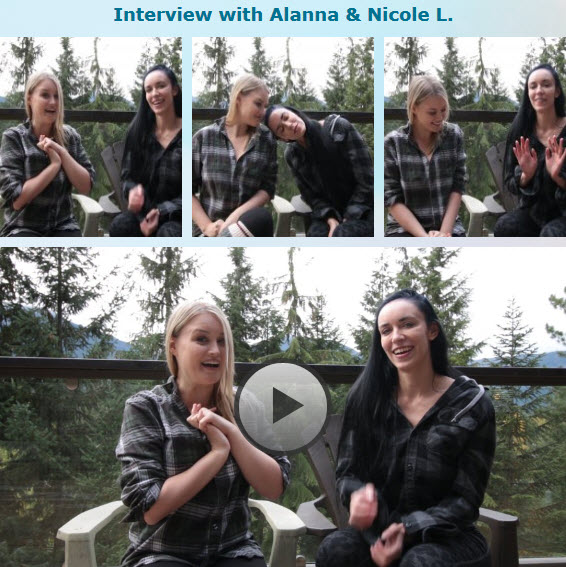 Ersties Nicole L and Alanna - Lesbian