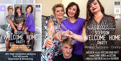 Mature.nl Danny (65), Irenka (61), Suzzane (50) - A stepsons coming home party with three horny cougars - 30 October 2020 (1080p/photo)