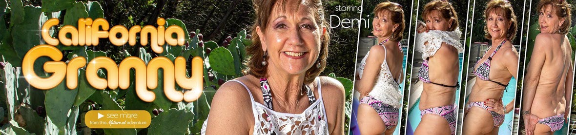 Mature.nl Demi (61) - Californian Granny Demi loves getting hot in the sun