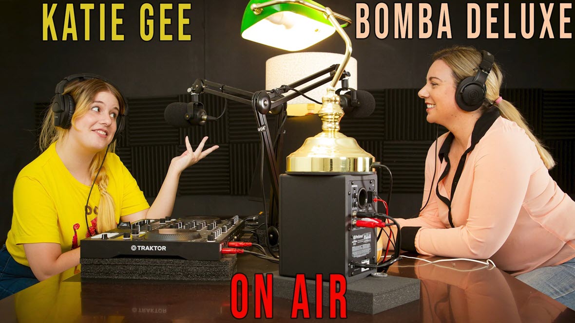GirlsOutWest Bomba Deluxe and Katie Gee - On Air