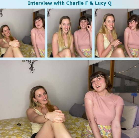 Ersties Charlie F & Lucy Q. Lesbian
