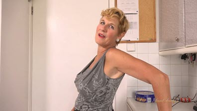 AuntJudysXXX Molly Sucks Your Cock and Lets You Fuck Her in the Kitchen POV - 5 December 2021 (1080p)