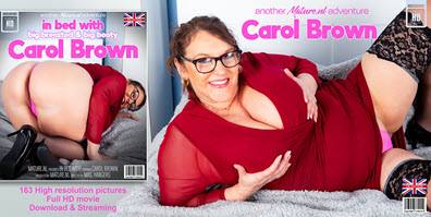 Mature.nl Carol Brown (EU) (54) - Would you love it to step in bed with huge breasted MILF Carol Brown? - 13 June 2022 (1080p)