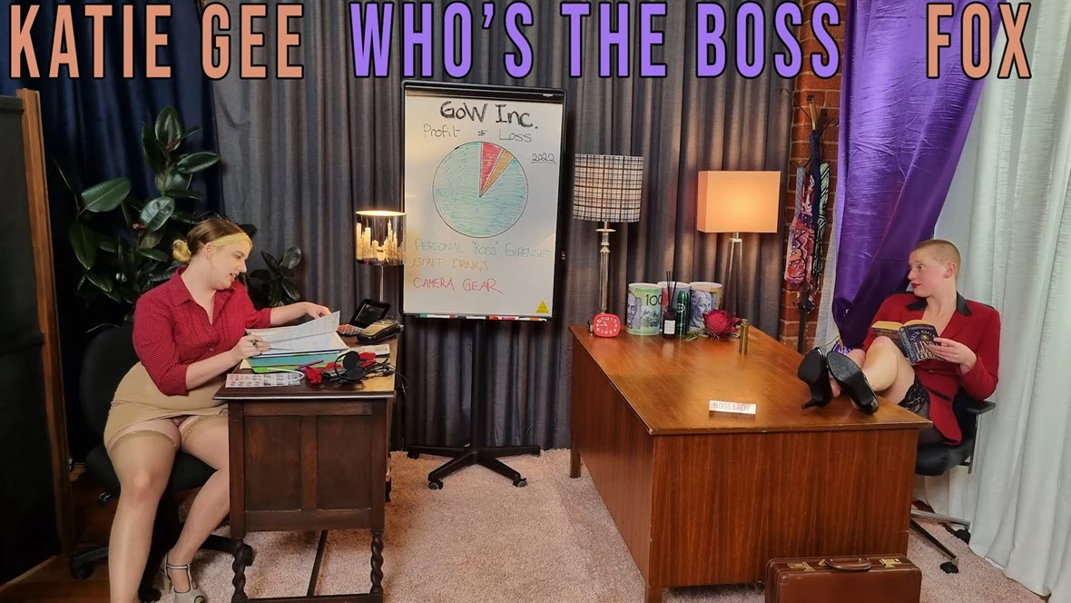 GirlsOutWest Fox & Katie Gee - Whos The Boss