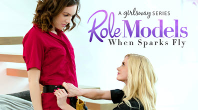 GirlsWay Serene Siren & Freya Parker - Role Models: When Sparks Fly - 15 January 2023