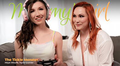 MommysGirl Maya Woulfe & Taylor Gunner - The Tickle Monster - 3 March 2024