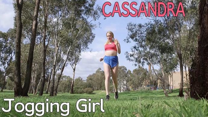 GirlsOutWest Cassandra Jogging Girl - 18 September 2016 (1080p)