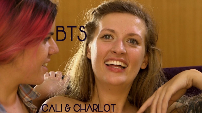 GirlsOutWest Cali and Charlot BTS