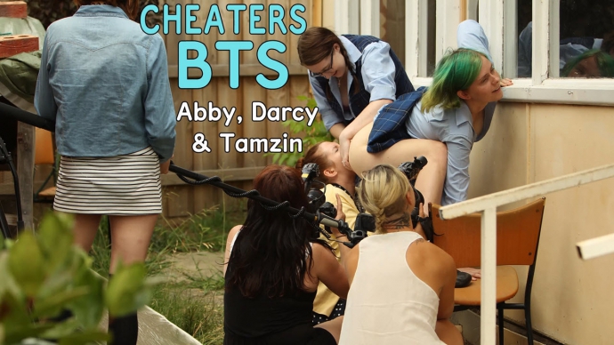 GirlsOutWest Abby Darcy and Tamzin Cheaters BTS