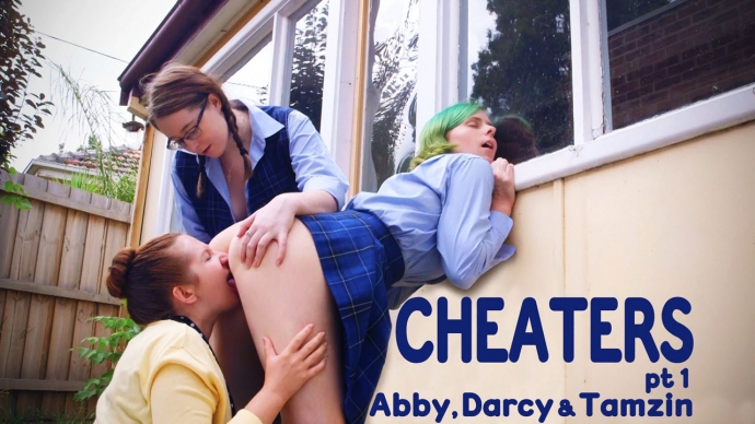 GirlsOutWest Abby Darcy and Tamzin Cheaters pt1