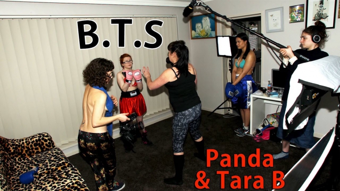 GirlsOutWest Panda and Tara B - Get Tough BTS