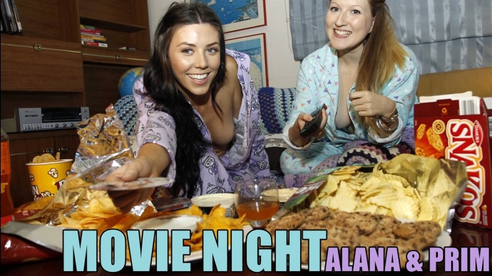 GirlsOutWest Alana and Prim Movie Night pt1 - 12 July 2014 (1080p)