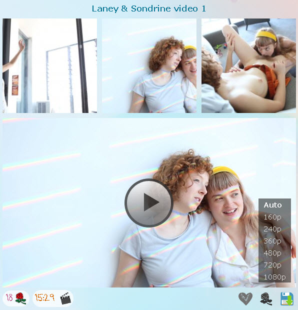 Ersties Laney and Sondrine - Lesbian (1080p/photo)