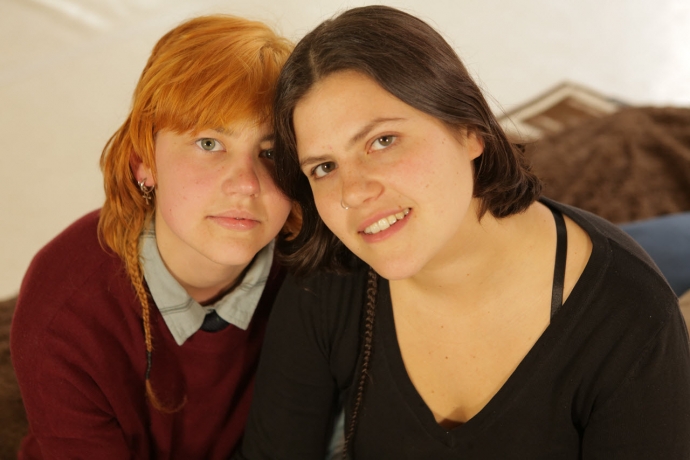 Ersties Joan and Beatrix 23-25 years - Lesbian