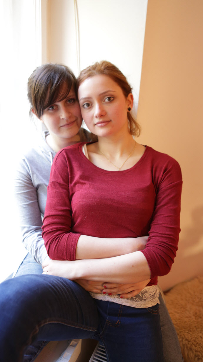 Ersties Nina and Elisabeth 23-24 years - Lesbian
