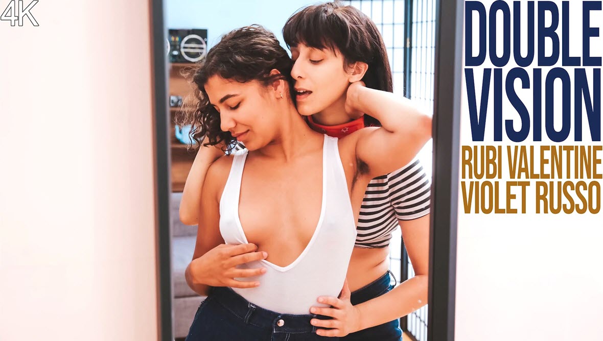 GirlsOutWest Rubi Valentine and Violet Russo Double Vision