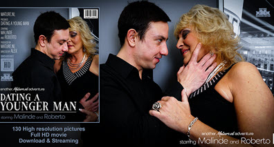 Mature.nl Malinde (50) & Roberto (29) - Cougar Malinde is having a sexdate with a younger man - 17 May 2021 (1080p/photo)
