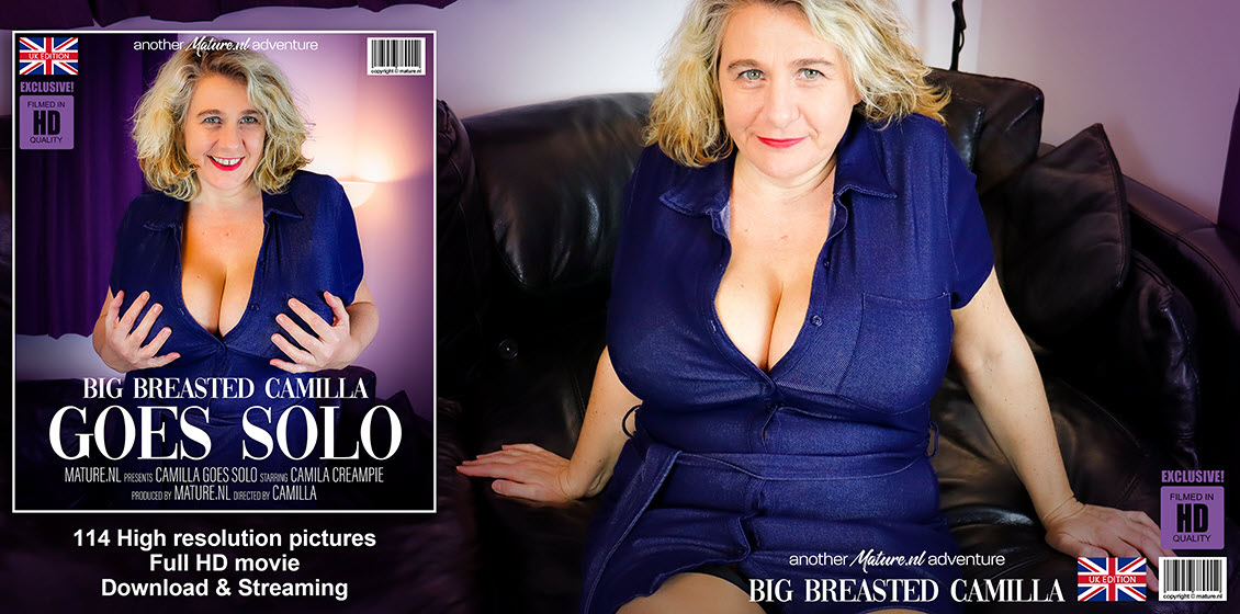 Mature.nl Camilla Creampie (EU) (48) - Big breasted Camilla Creampie is ready to please you