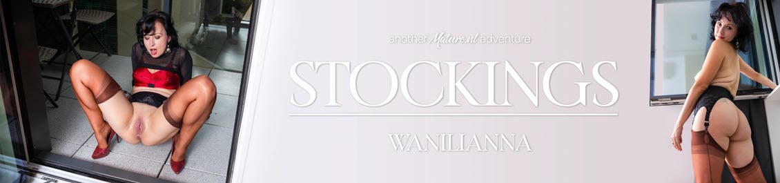 Mature.nl Wanilianna (45) - Wanilianna is a hot MILF showing off her stockings