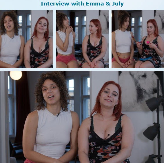 Ersties Emma & July - Squirting April