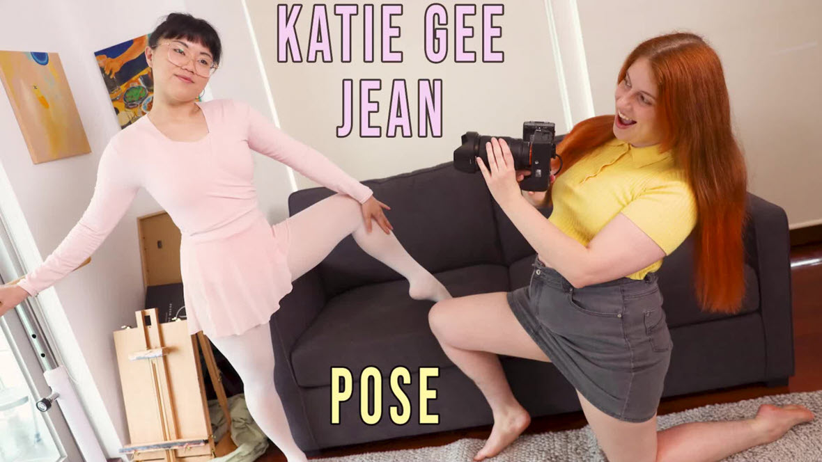 GirlsOutWest Jean & Katie Gee - Pose