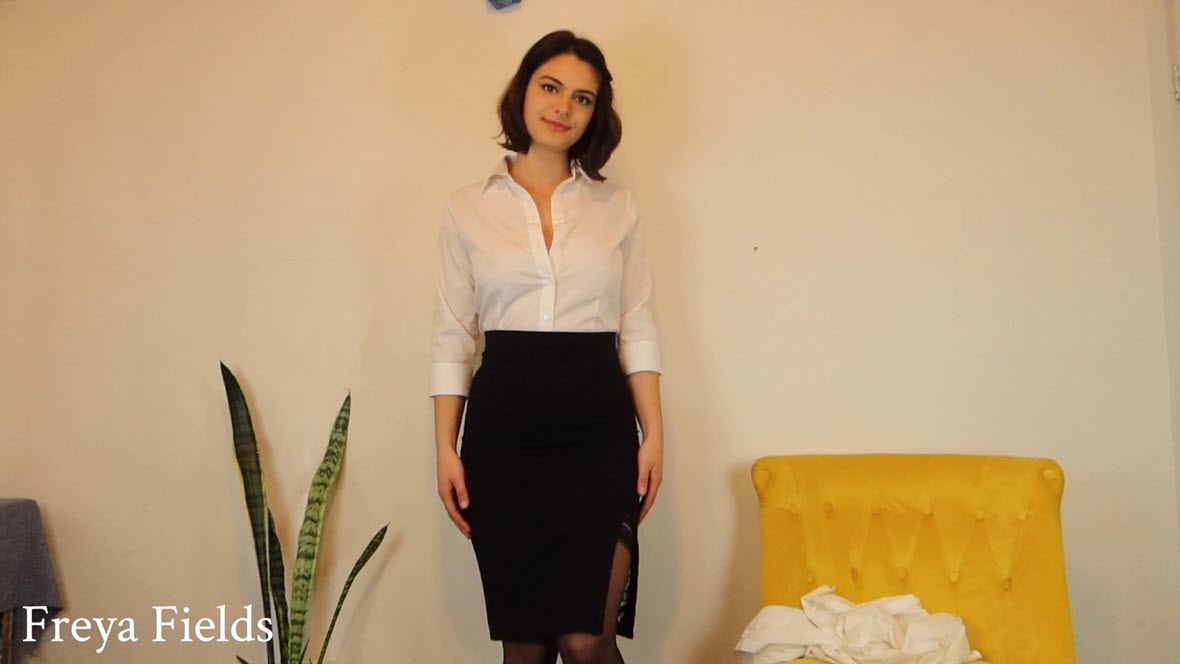 Freya Fields - Getting Dressed For Work