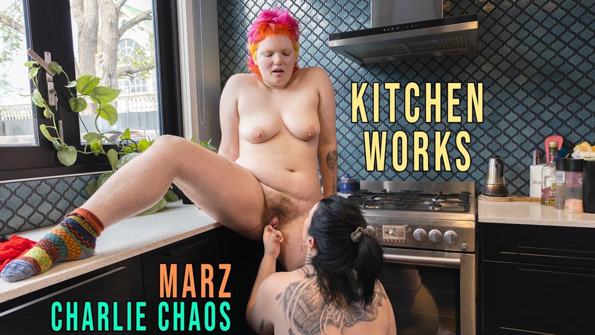 GirlsOutWest Charlie Chaos & Marz - Kitchen Works