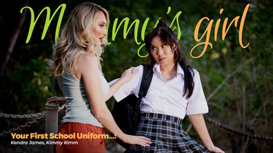 MommysGirl Kendra James & Kimmy Kimm - Your First School Uniform! - 21 October 2023