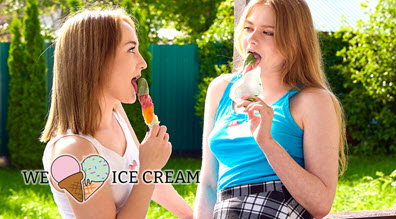 ClubSweethearts Sweety Hilary & Casey Reed - Wanna lick your ice cream