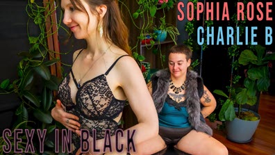 GirlsOutWest Charlie B & Sophia R - Sexy In Black