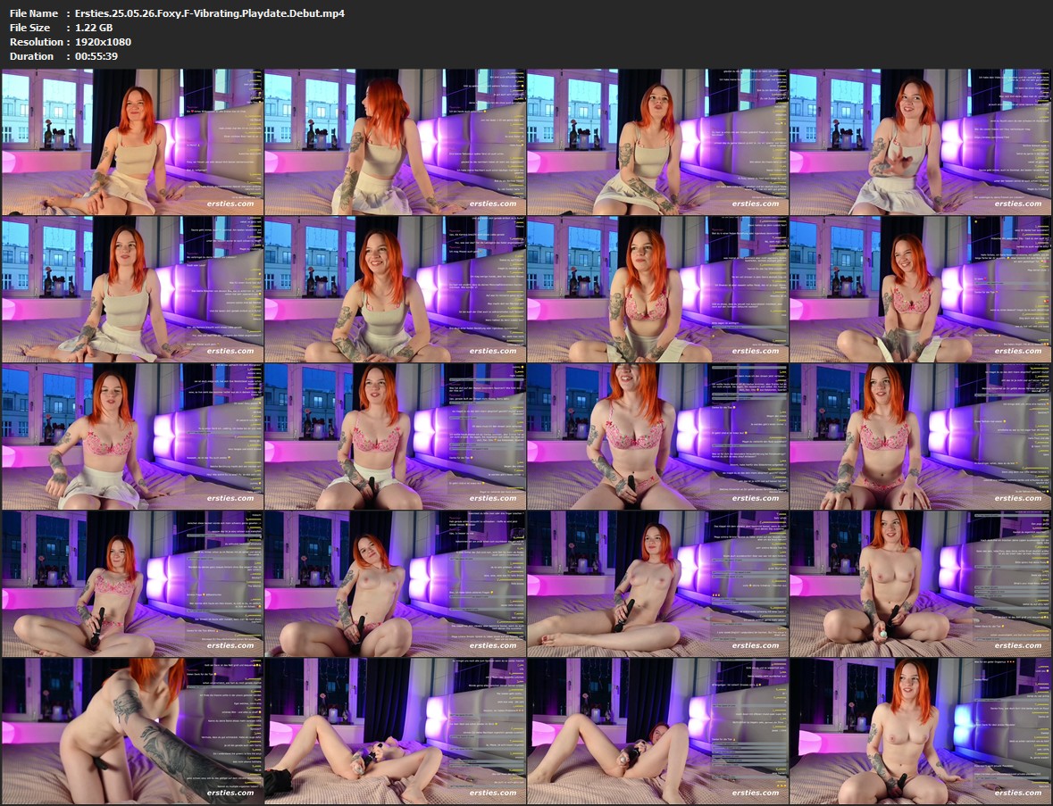 Ersties Foxy F - Vibrating Playdate Debut