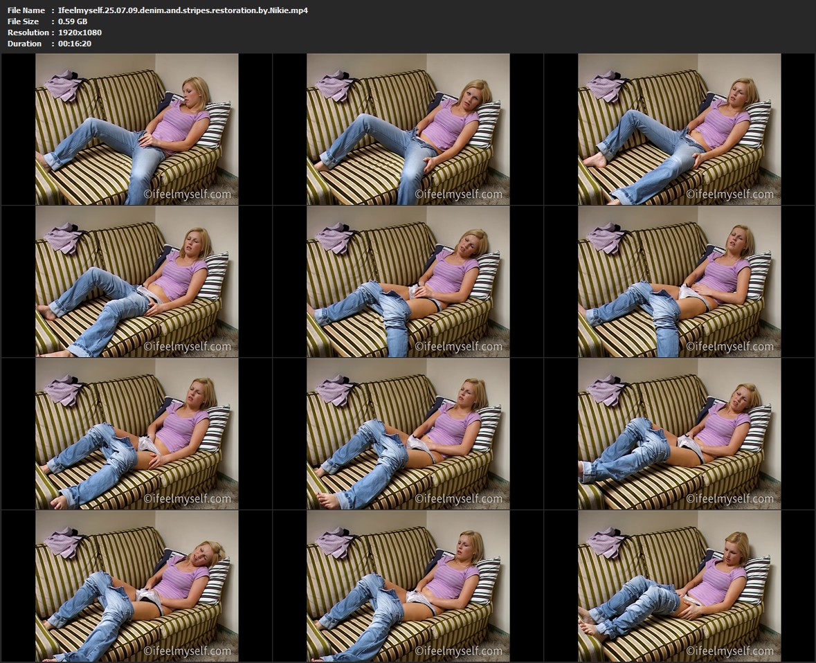Ifeelmyself denim and stripes restoration by Nikie