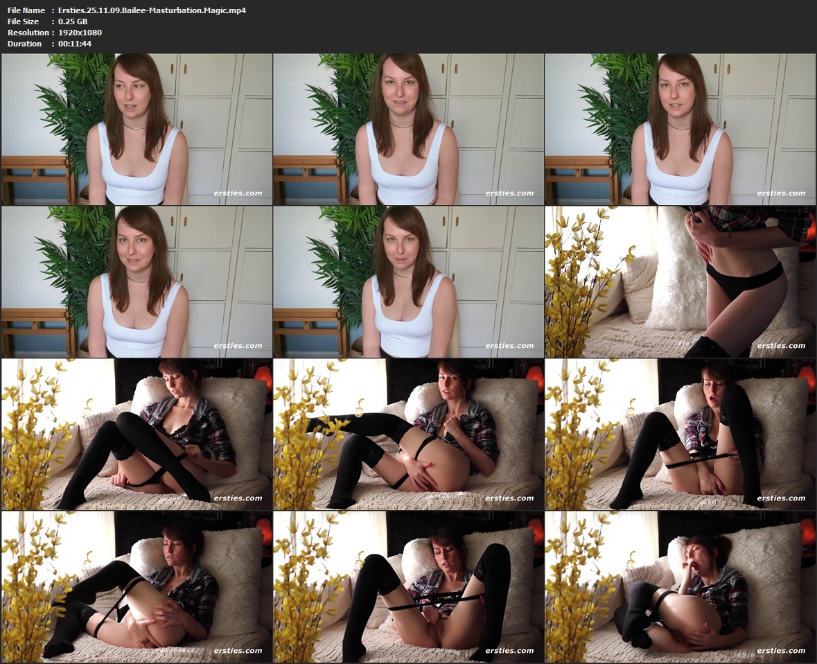 Ersties Bailee - Masturbation Magic