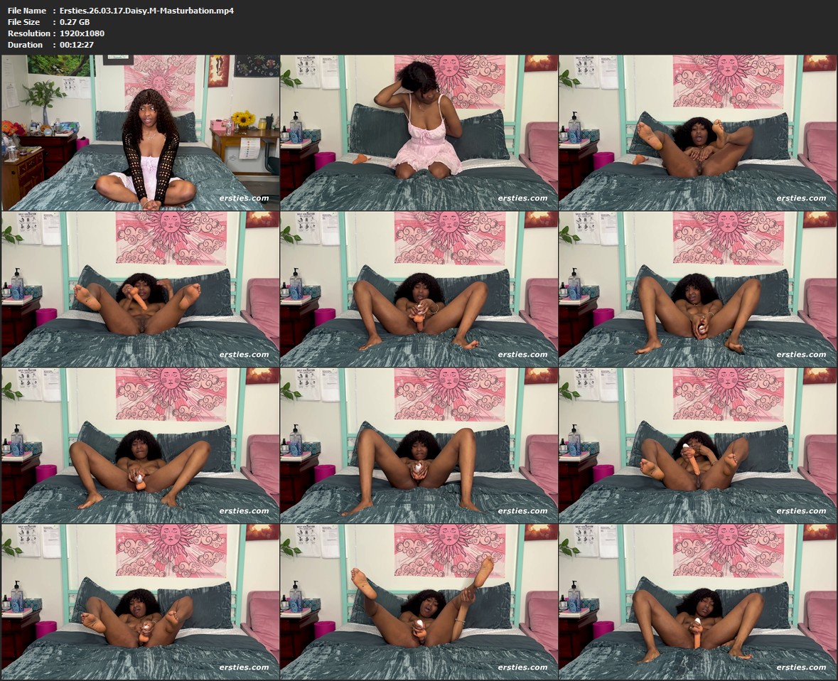 Ersties Daisy M - Masturbation