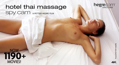 Hegre Zaika - Hotel Thai Massage Spy Cam