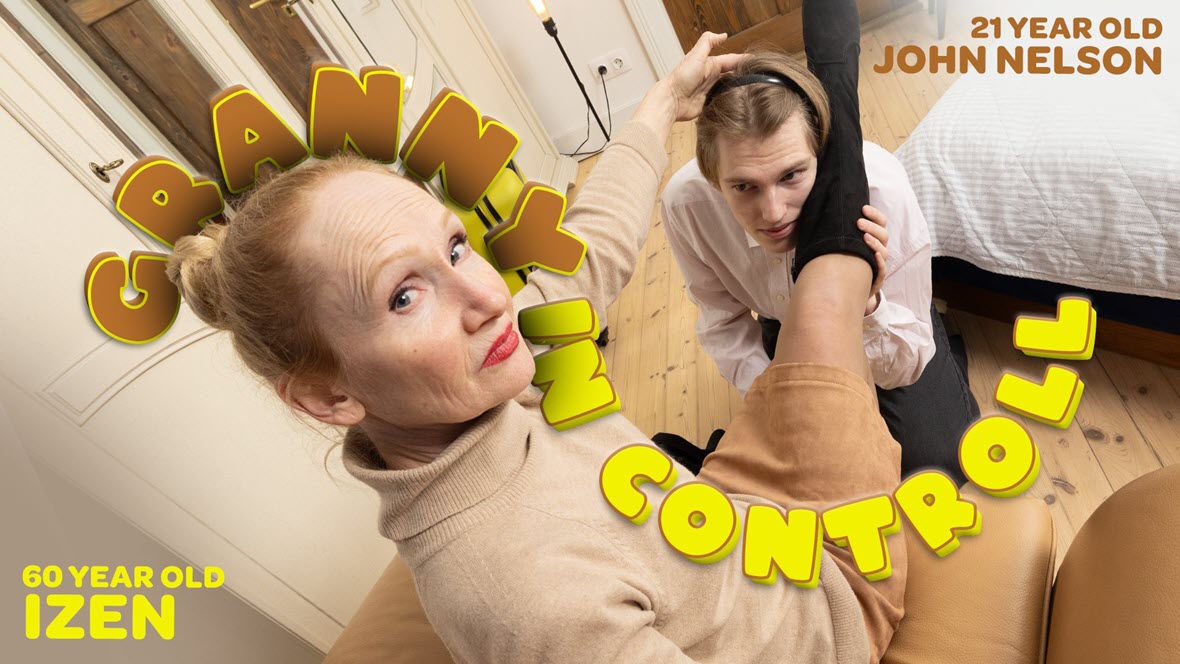 Mature.nl Izen (60) & John Nelson (21)