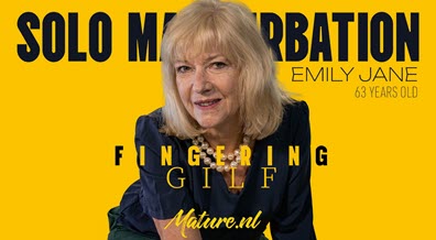 GILF Emily Jane's Solo masturbation porno!
