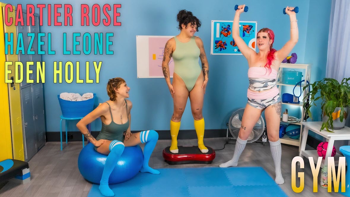 GirlsOutWest Cartier R, Eden H & Hazel L - Gym