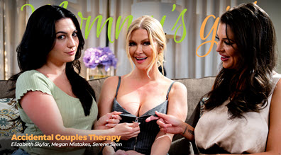 Accidental Couples Therapy (Serene Siren, Elizabeth Skylar and Megan Mistakes)