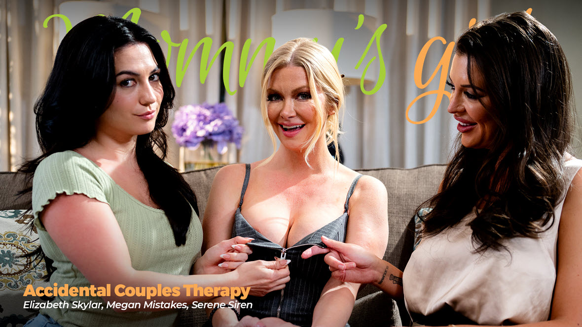 Accidental Couples Therapy (Serene Siren, Elizabeth Skylar and Megan Mistakes)
